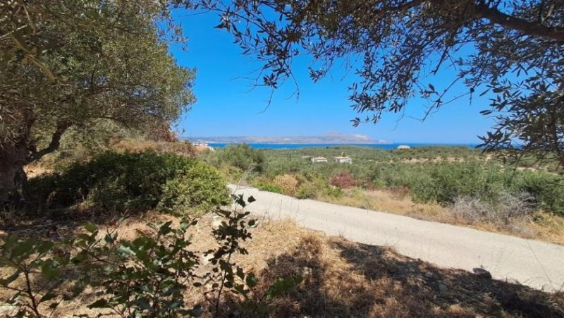 Plaka bei Chania MIT VIDEO: Kreta, Plaka: Erstklassige Grundstück in Plaka – Meerblick und zentrale Lage Grundstück kaufen